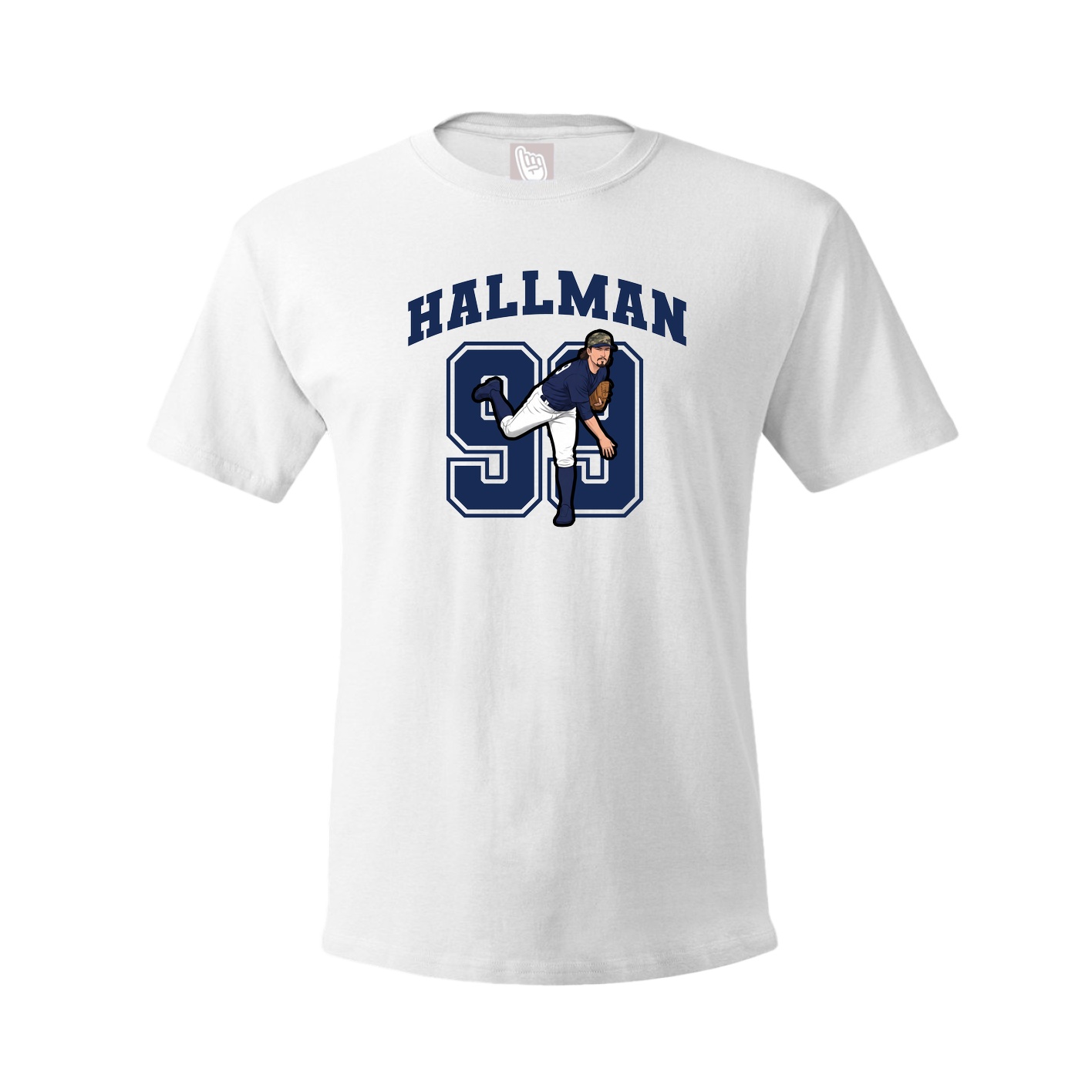 Tee — Number in White