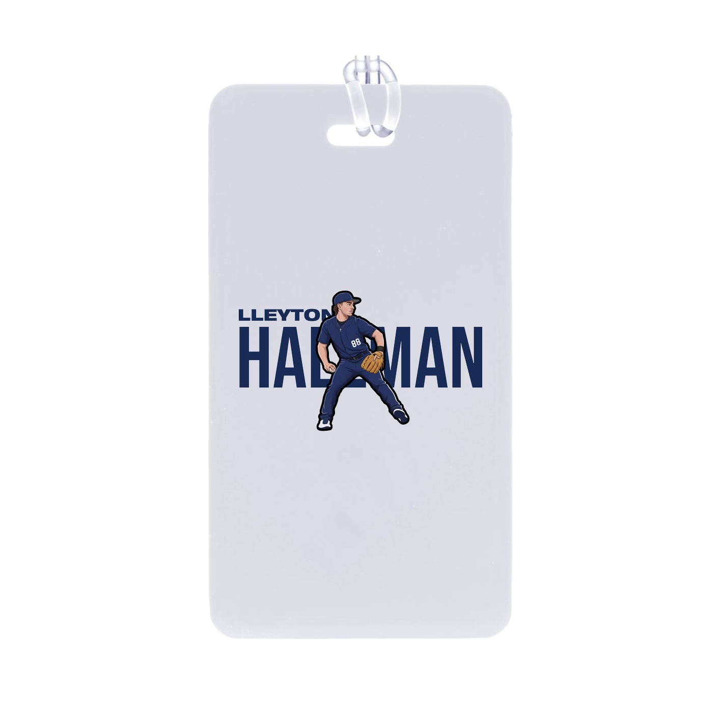 Bag Tag — Player Name in Classic