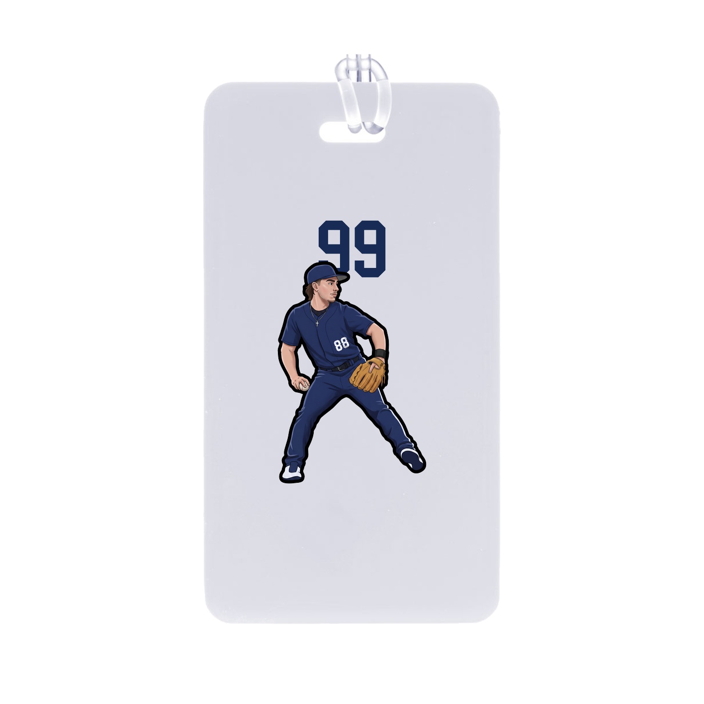 Bag Tag — Number Top in Classic