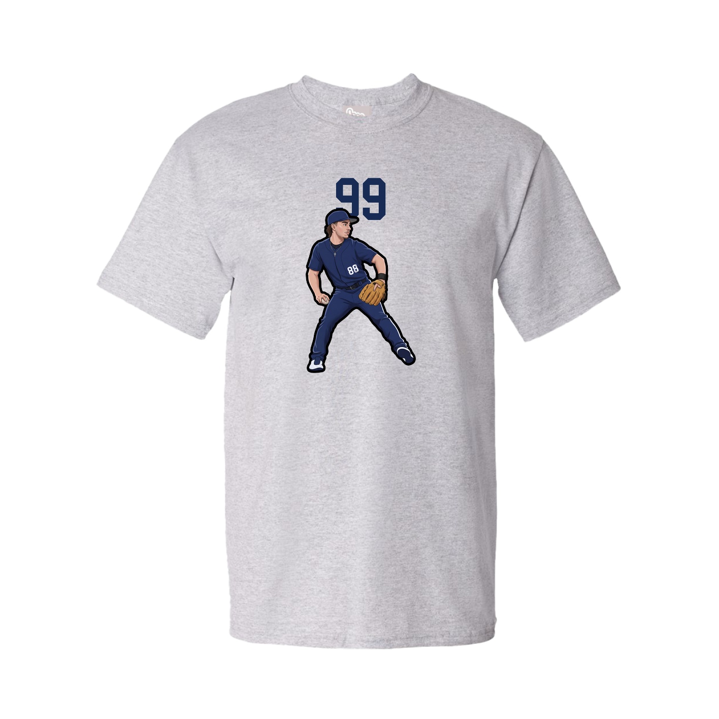 Tee — Number Top in Grey