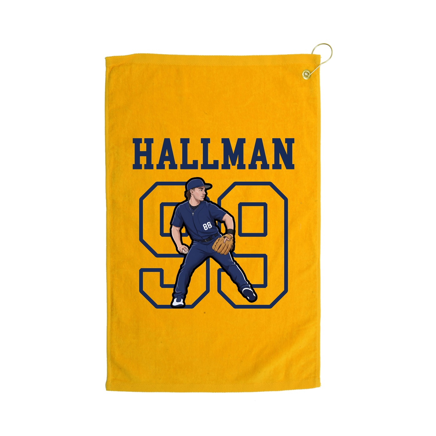 Golf Towel — Shirsey in Gold