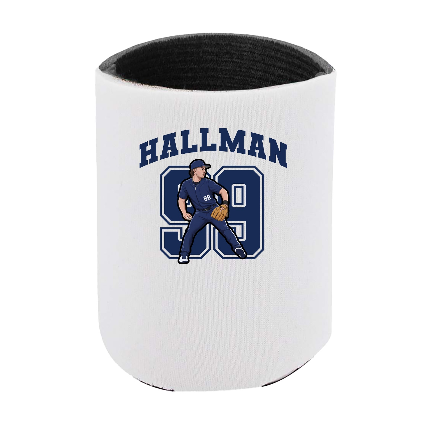 Can Holder — Number in White