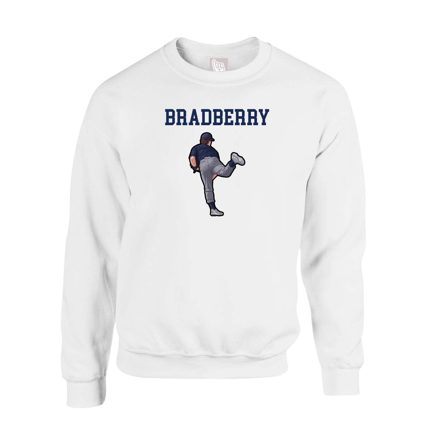 Fleece Crew — Shirsey in White