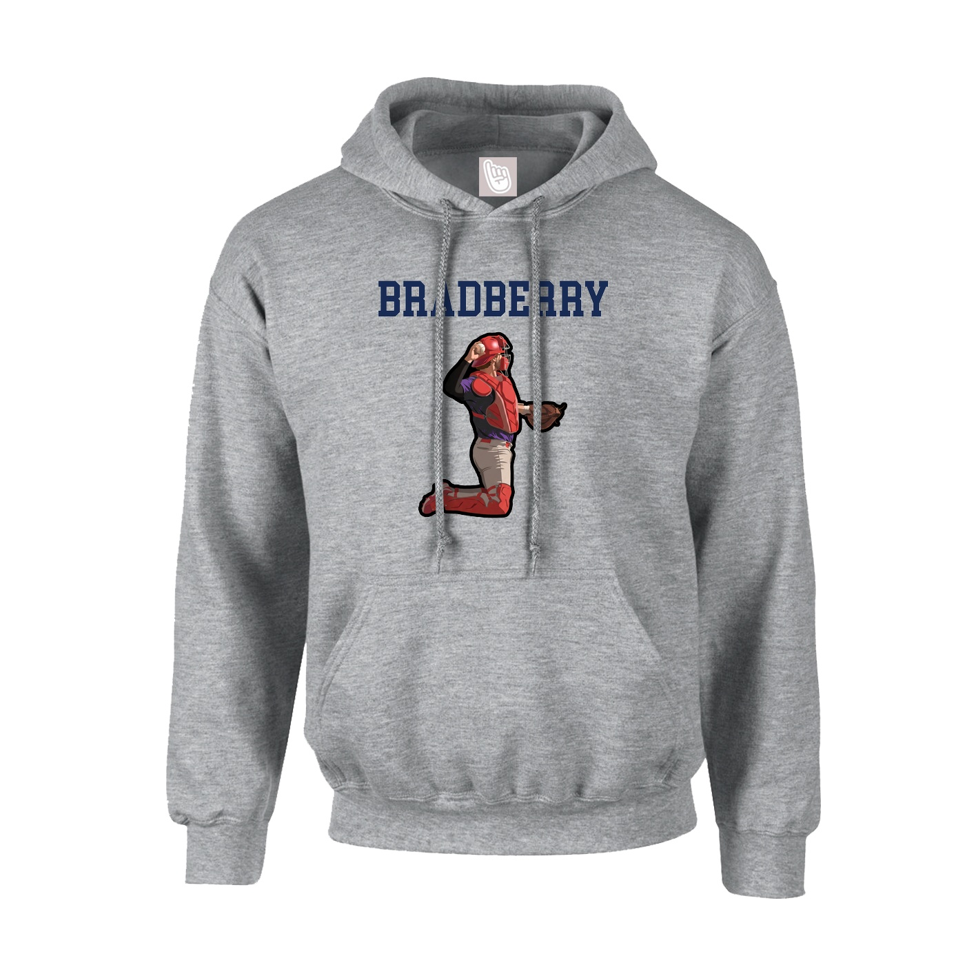 Hoodie — Shirsey in Grey