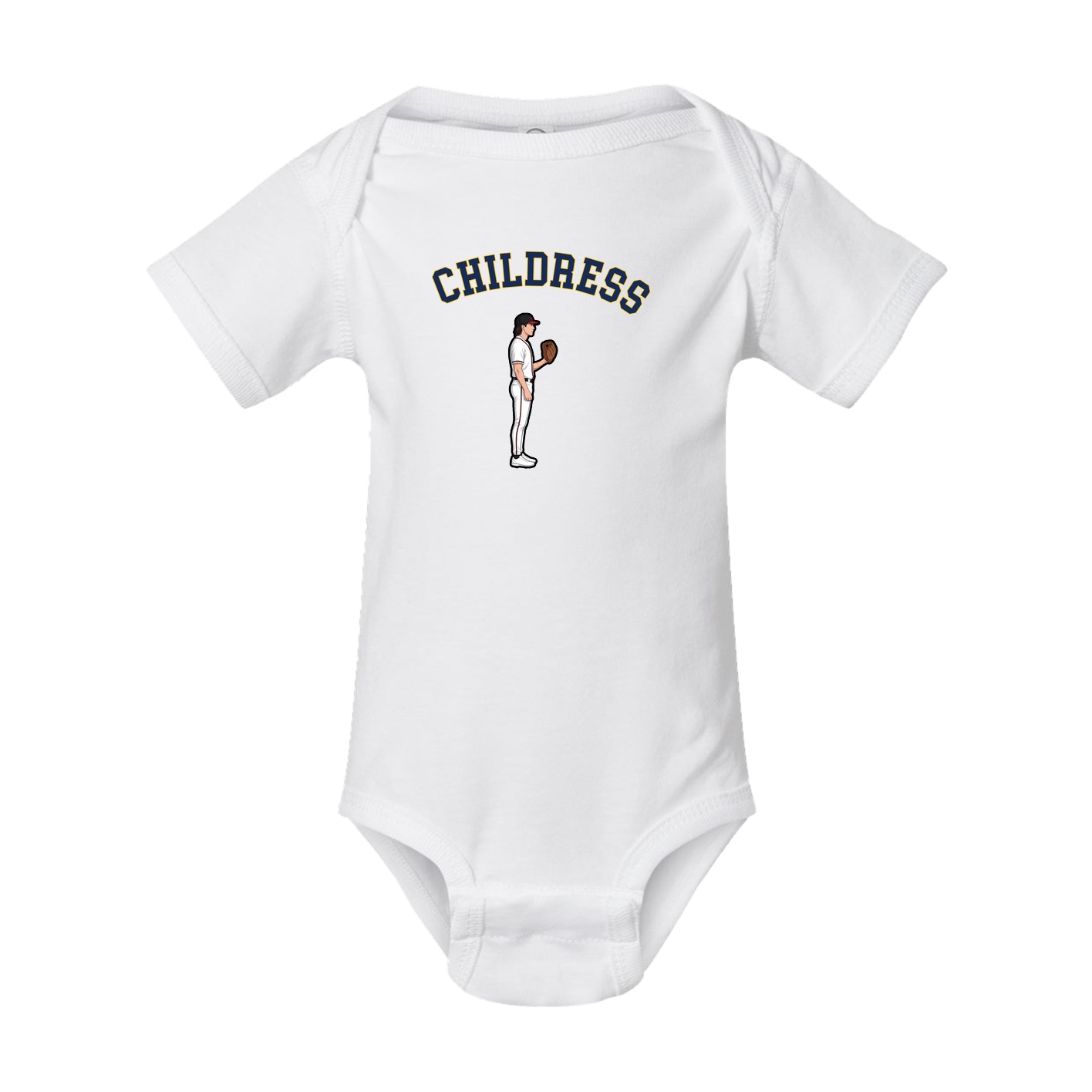 Baby Onesie — Shirsey Arch in White