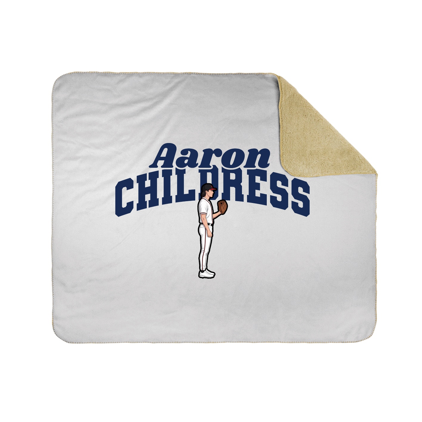Throw Blanket — Signature Arch in White