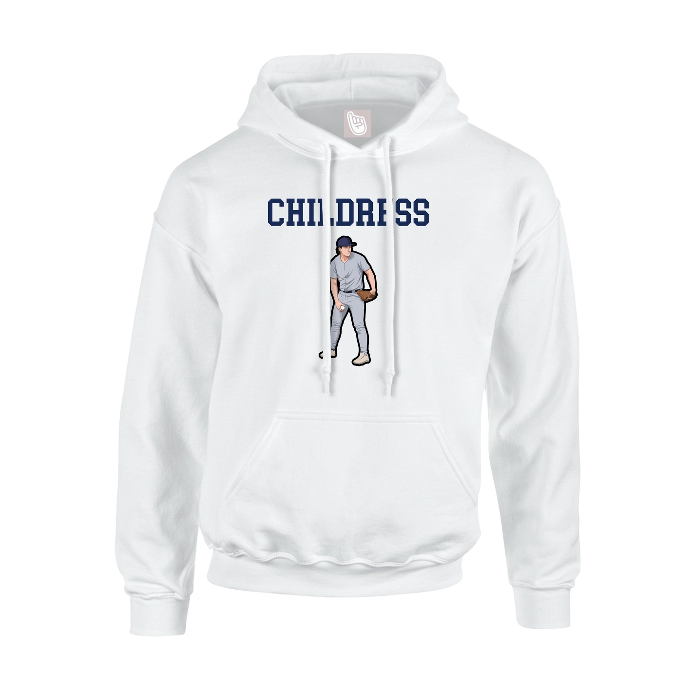 Youth Hoodie — Shirsey in White