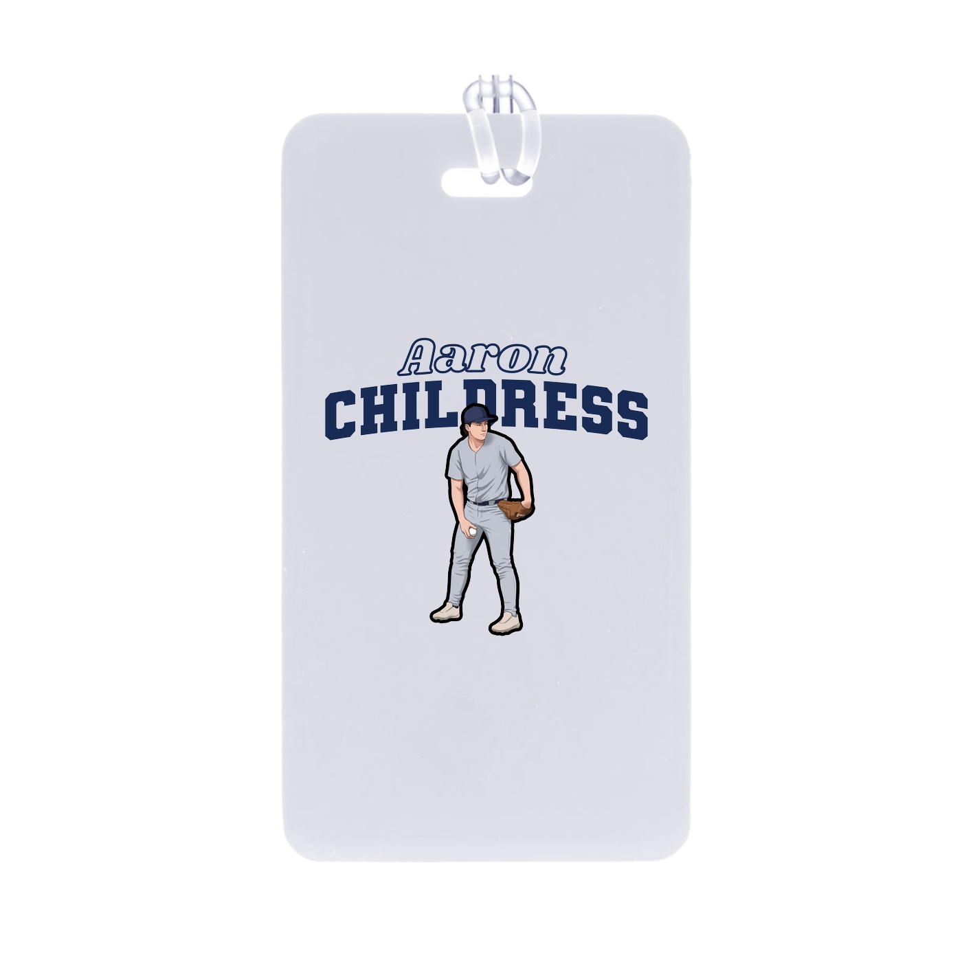 Bag Tag — Name Arch in Classic