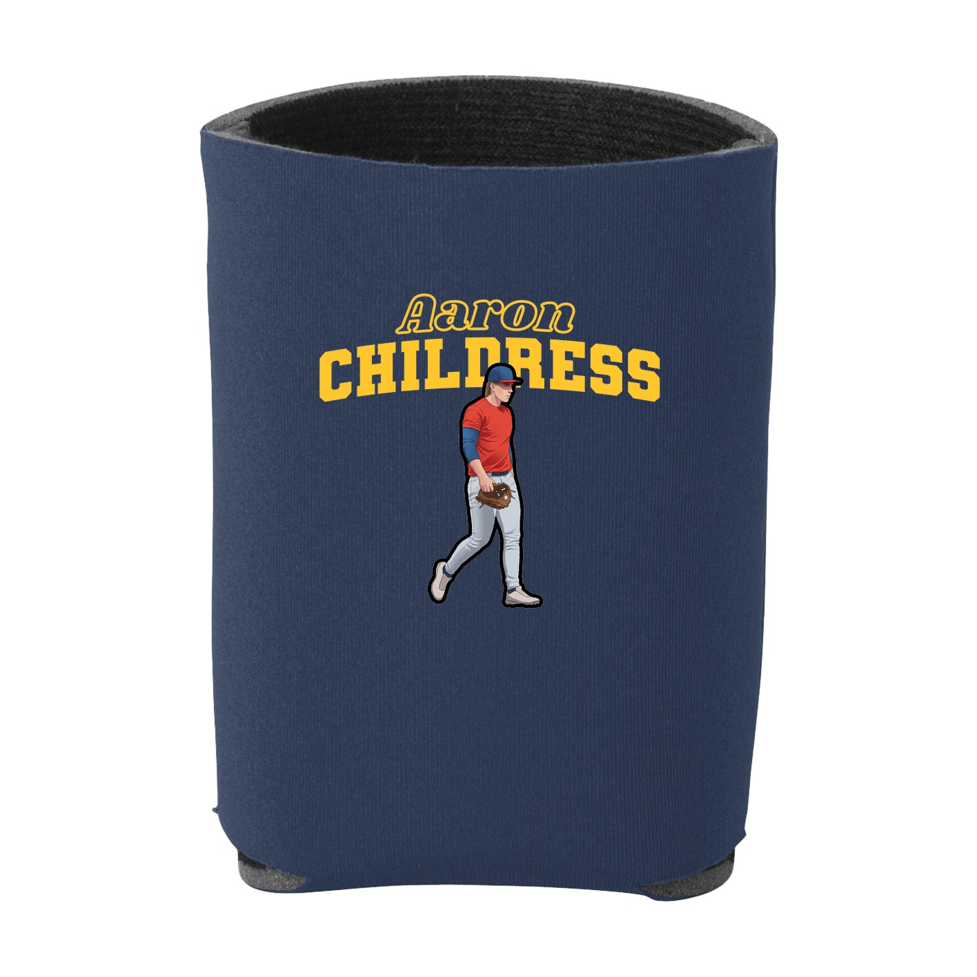 Can Holder — Name Arch in Navy