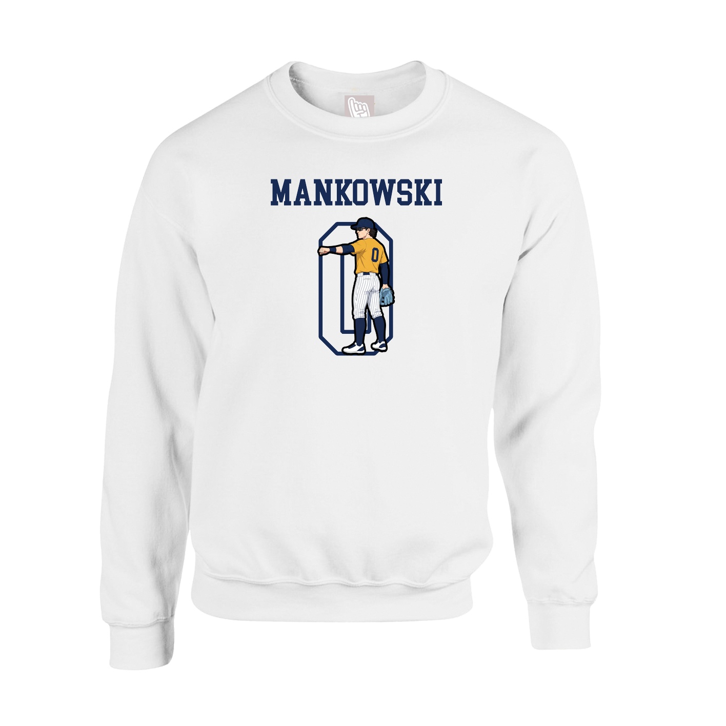 Fleece Crew — Shirsey in White