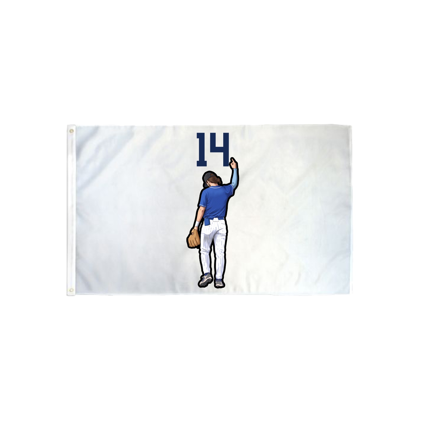 3x5 Flag — Number Top in Classic
