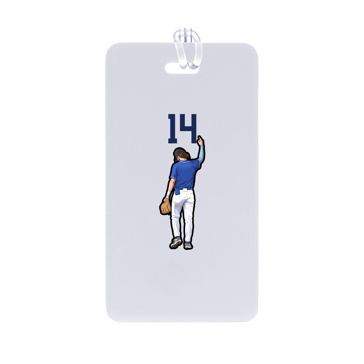 Bag Tag — Number Top in Classic