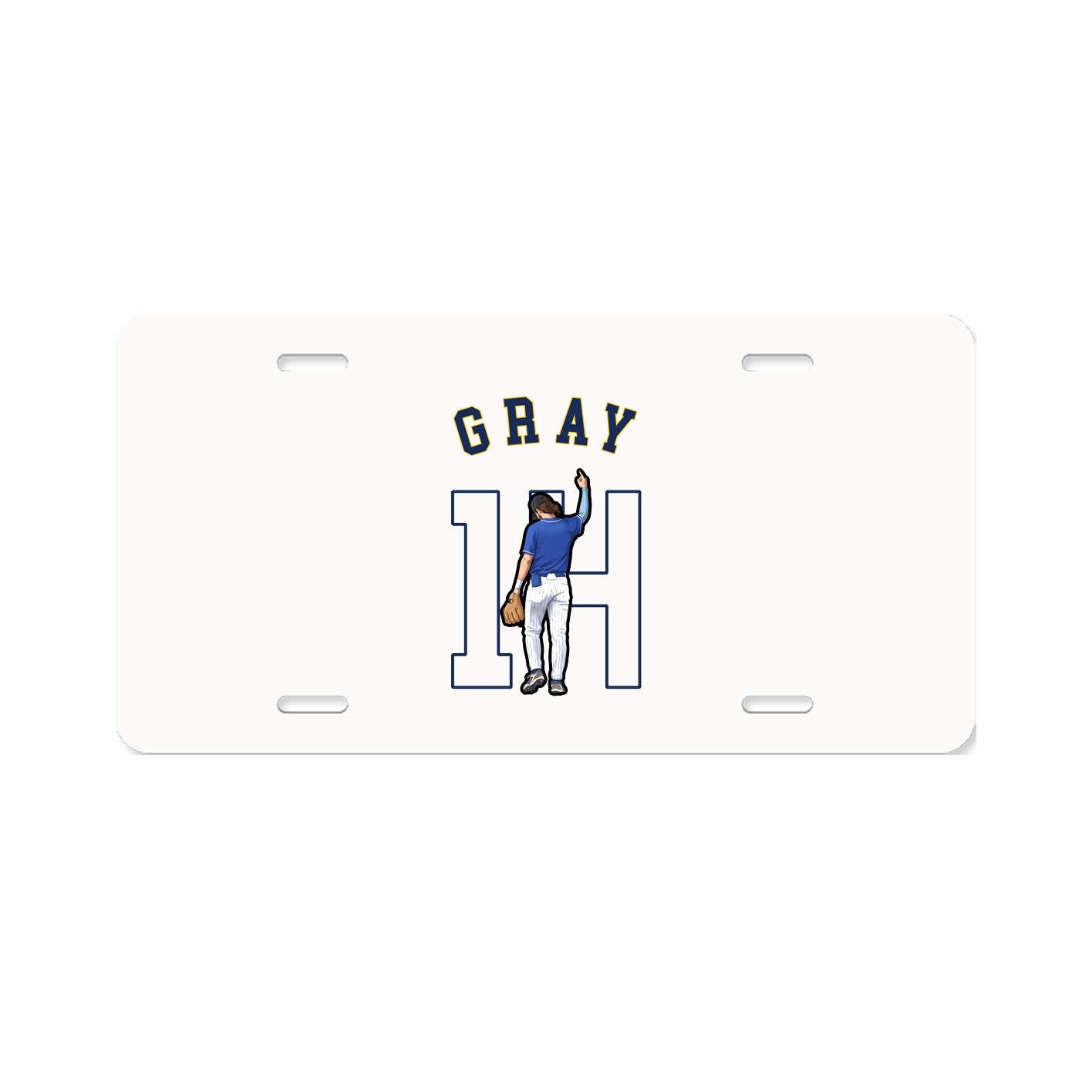 License Plate — Shirsey Arch in Classic