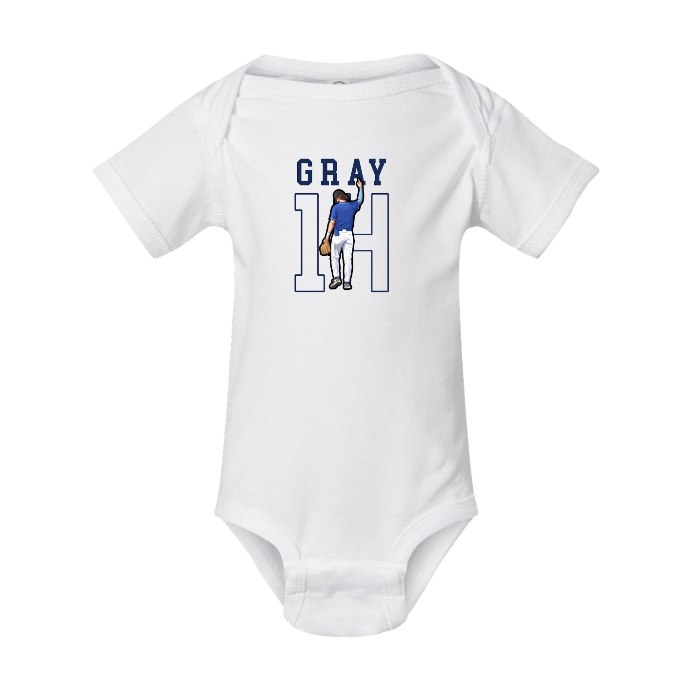 Baby Onesie — Shirsey in White