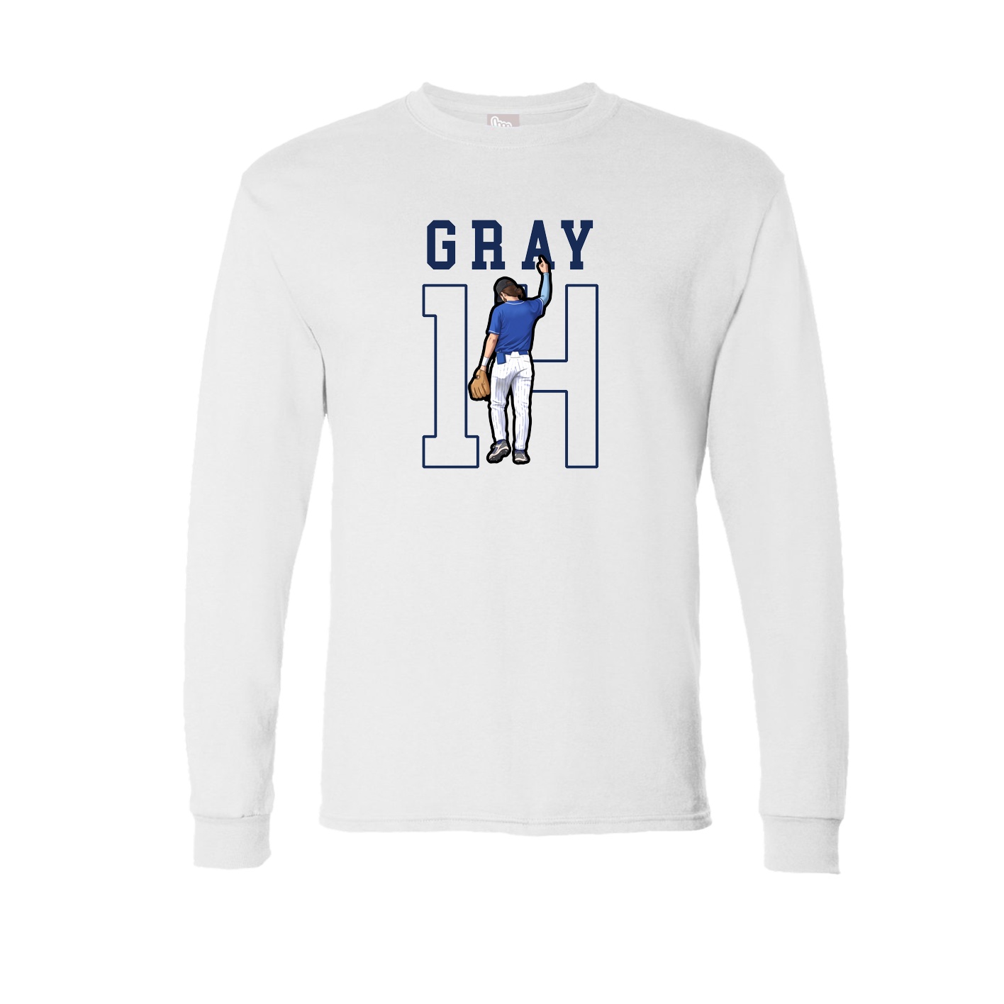 Long Sleeve Tee — Shirsey in White