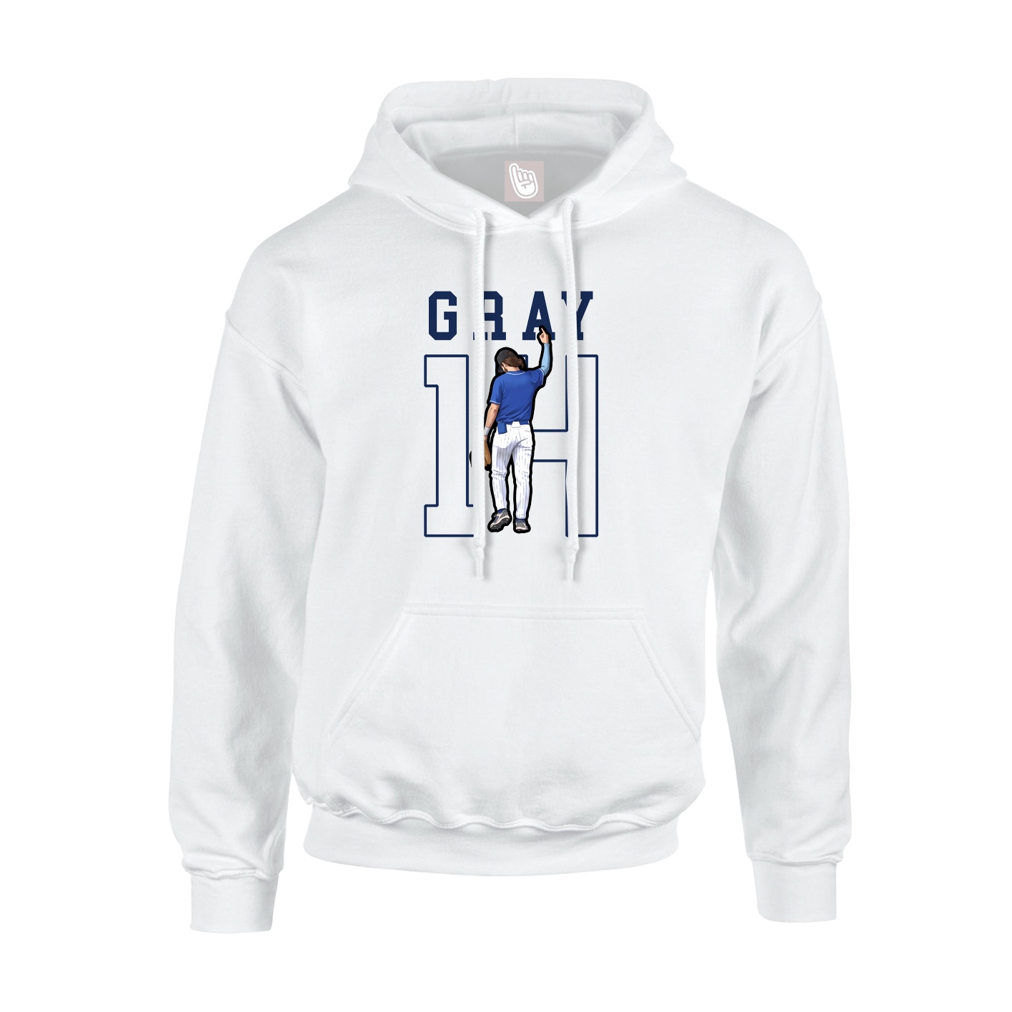 Youth Hoodie — Shirsey in White