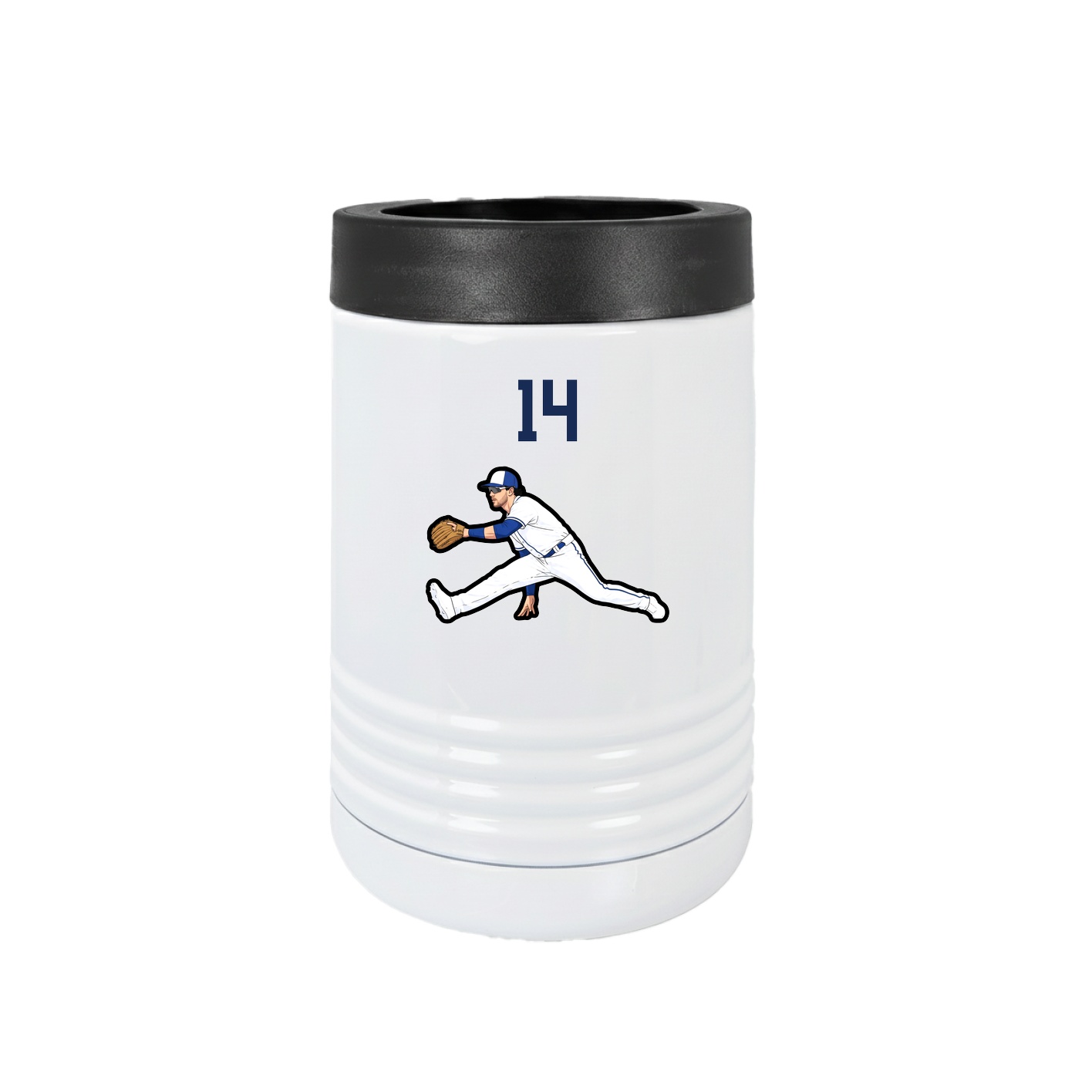 Beverage Holder — Number Top in White