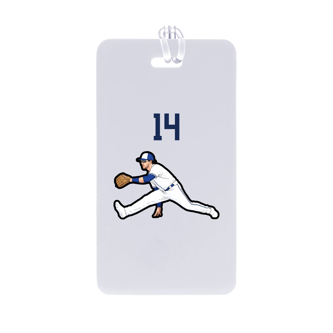 Bag Tag — Number Top in Classic