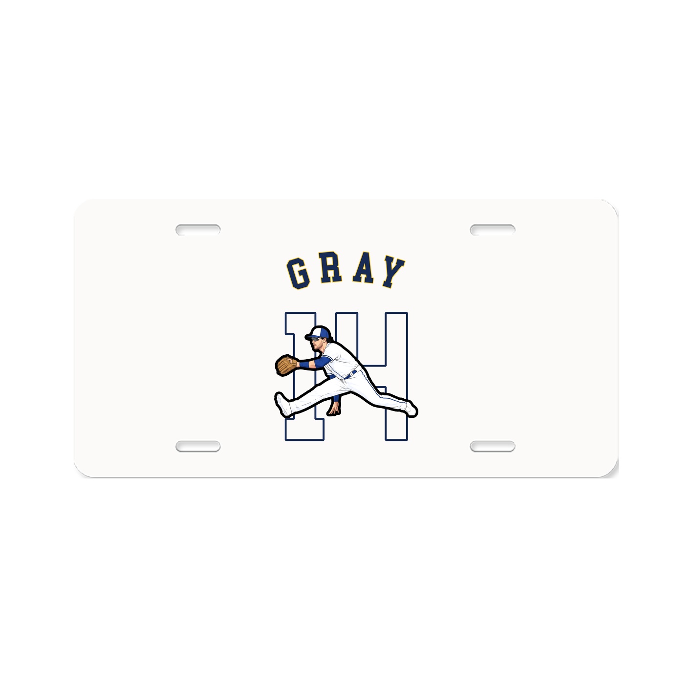 License Plate — Shirsey Arch in Classic