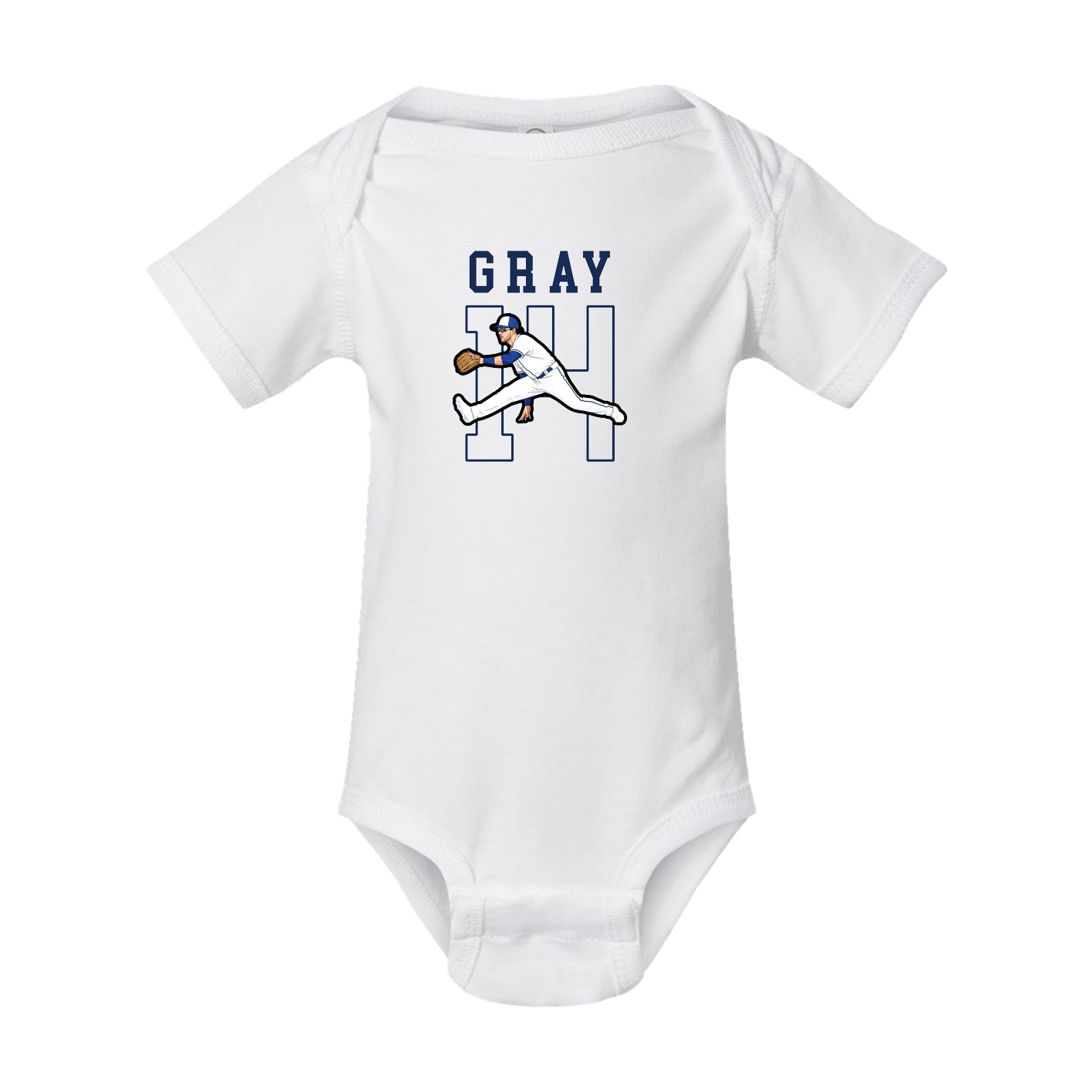 Baby Onesie — Shirsey in White