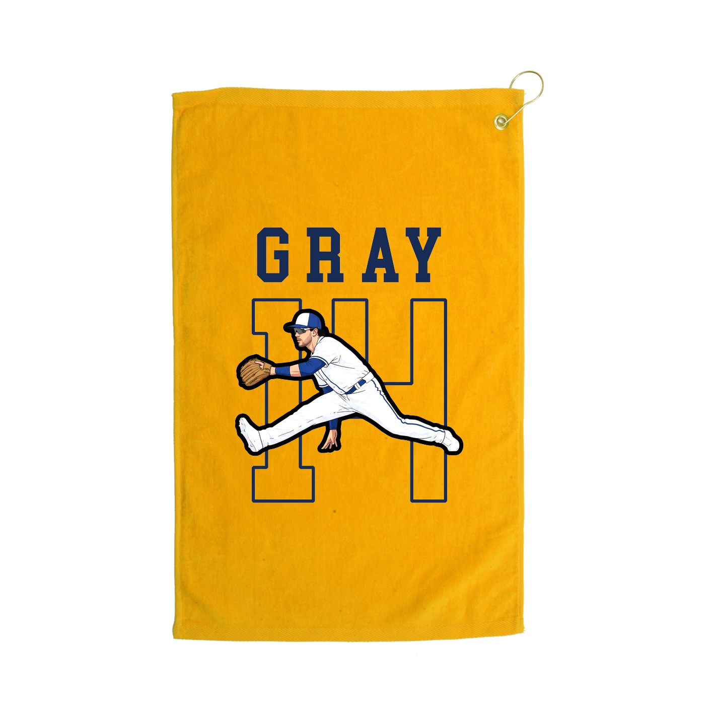 Golf Towel — Shirsey in Gold