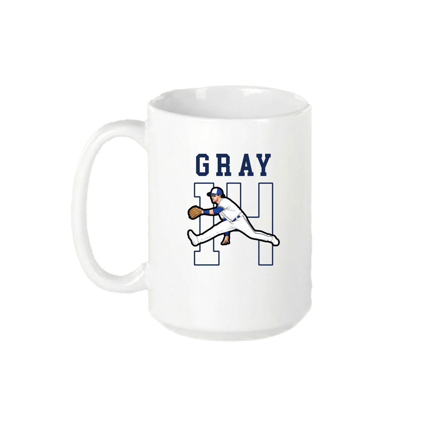 15oz Coffee Mug — Shirsey in White