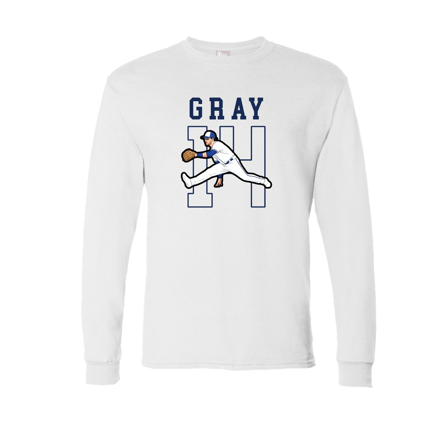 Long Sleeve Tee — Shirsey in White