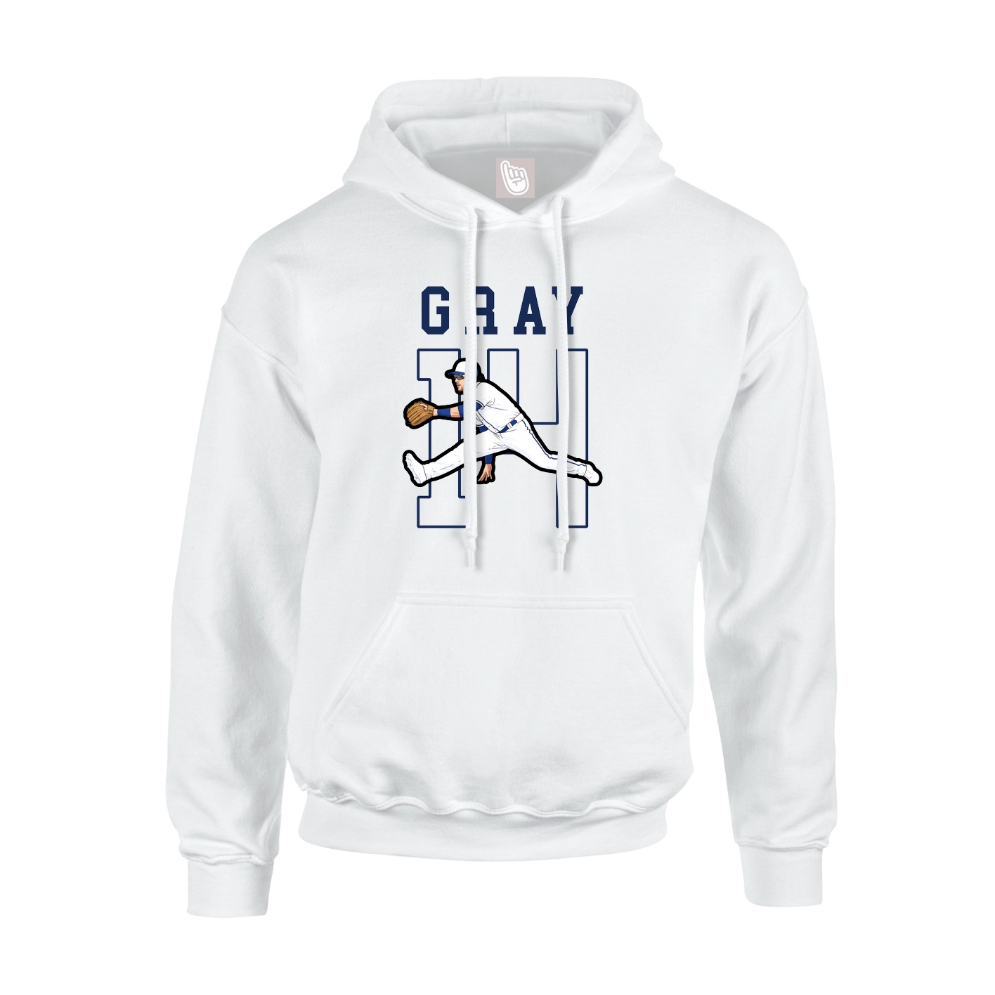 Youth Hoodie — Shirsey in White