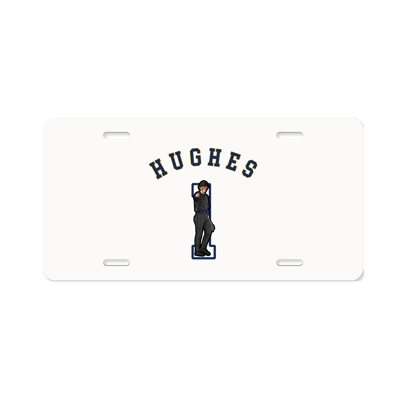 Aluminum License Plate