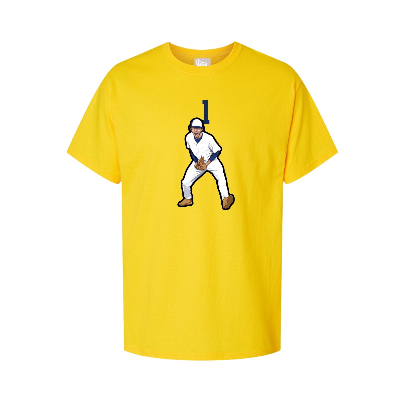 Tee — Number Top in Gold