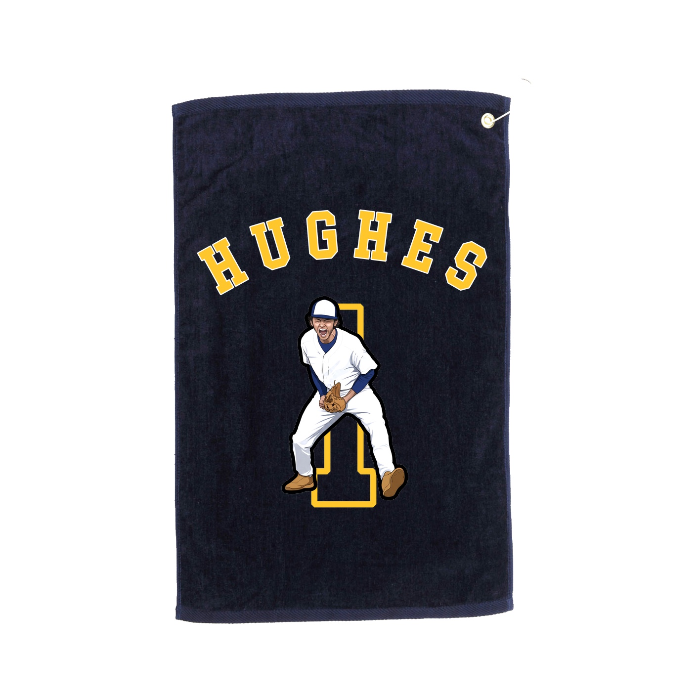 Golf Towel — Shirsey Arch in Navy