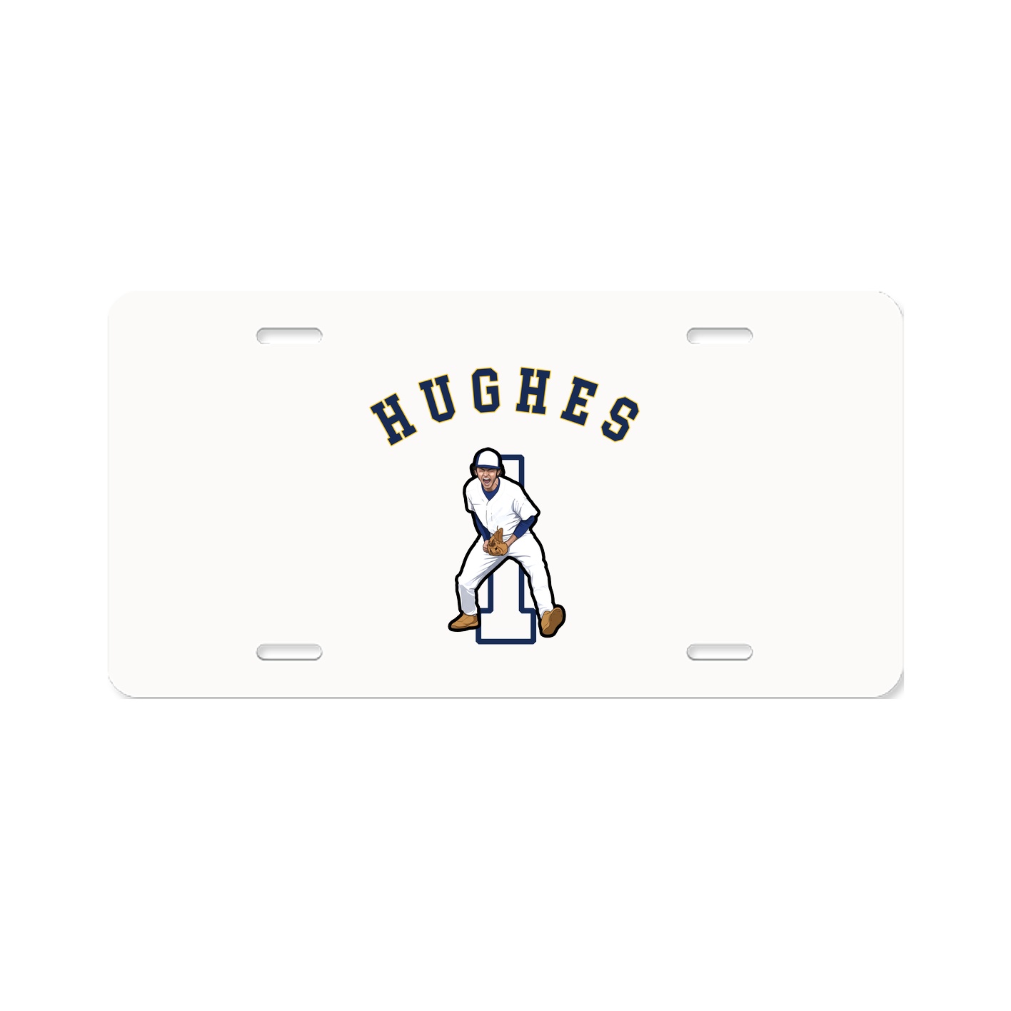 Aluminum License Plate