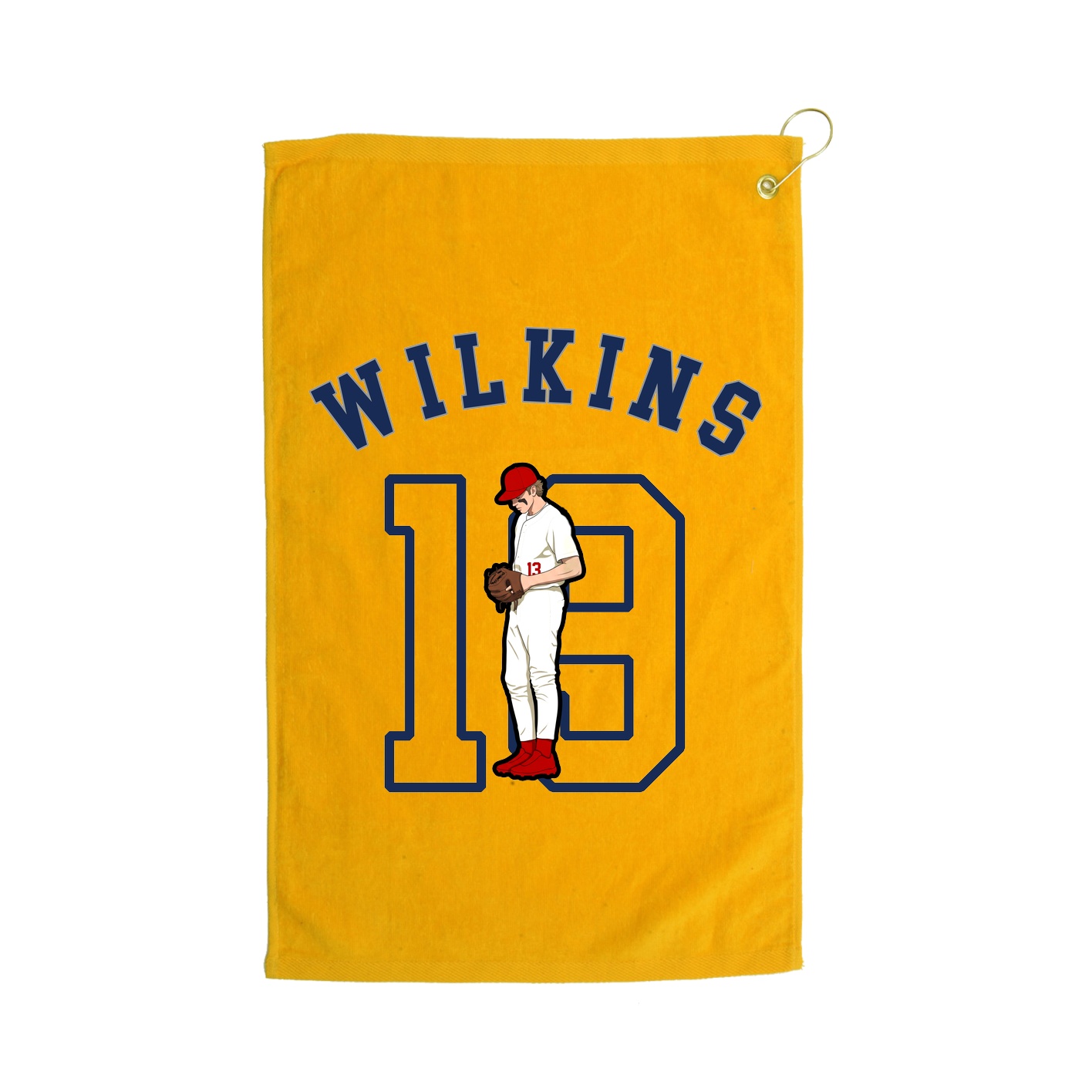 Golf Towel — Shirsey Arch in Gold
