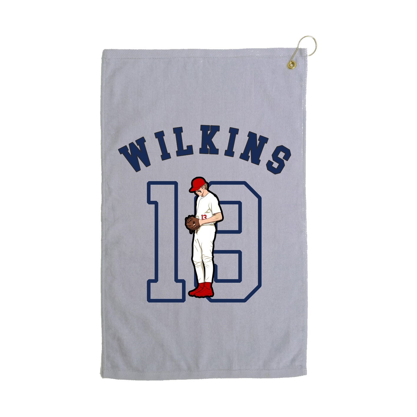 Golf Towel — Shirsey Arch in Grey