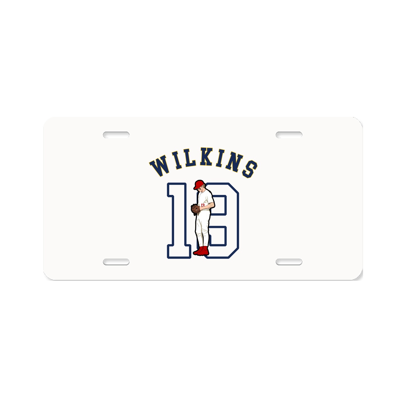 License Plate — Shirsey Arch in Classic