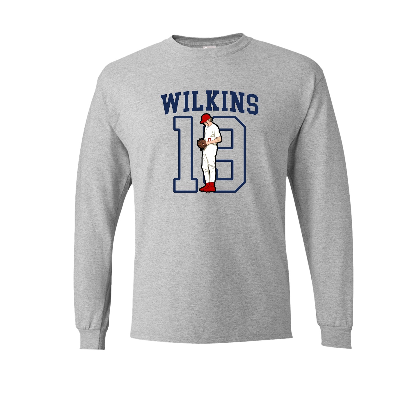 Long Sleeve Tee — Shirsey in Grey
