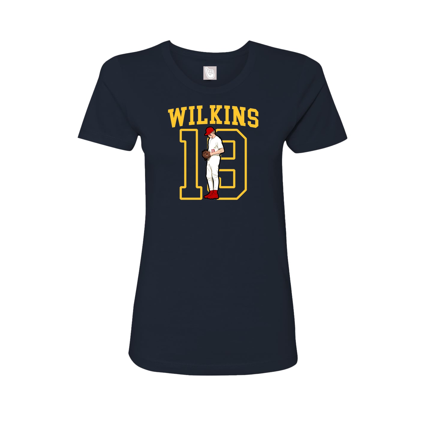 Fitted Women's Tee — Shirsey in Navy