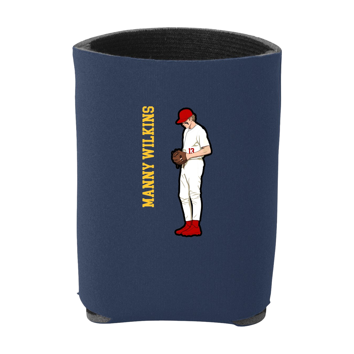 Can Holder — Name Vertical in Navy