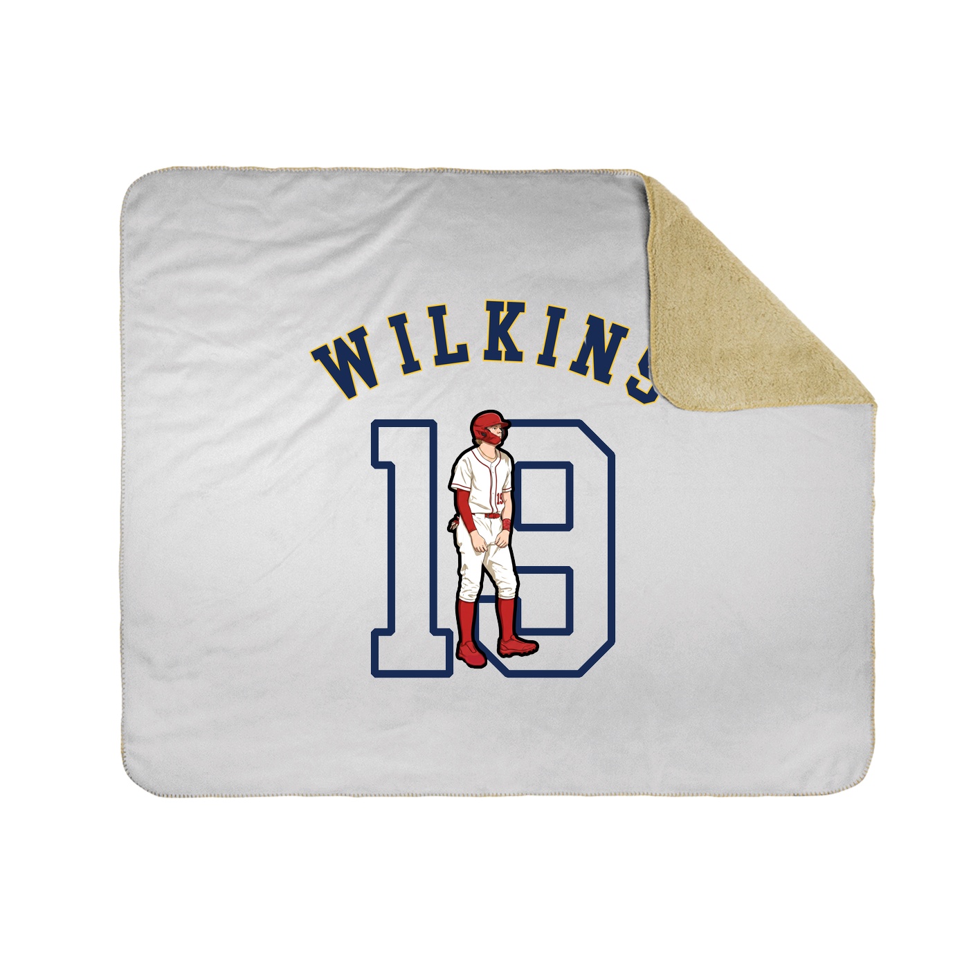 Throw Blanket — Shirsey Arch in White