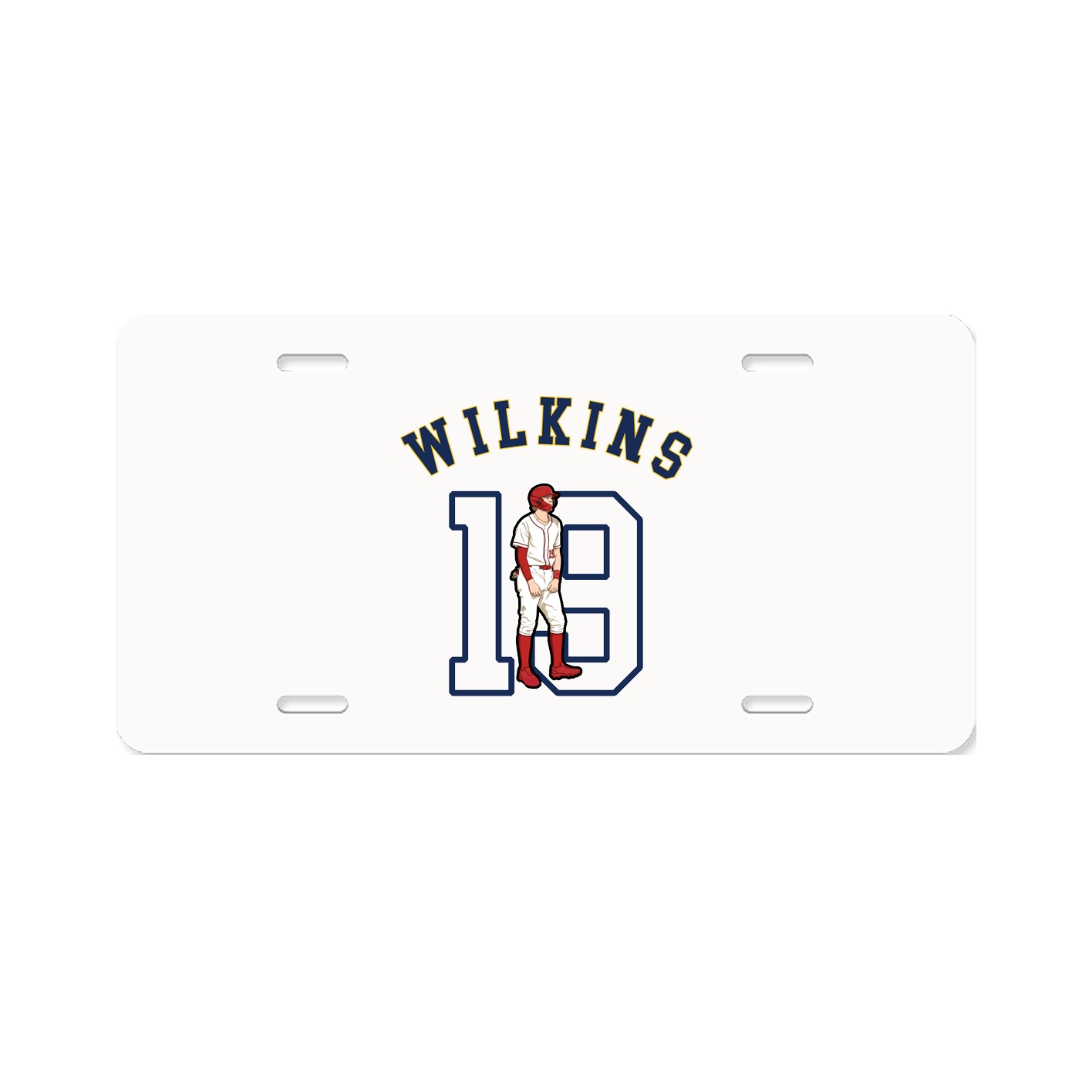 License Plate — Shirsey Arch in Classic