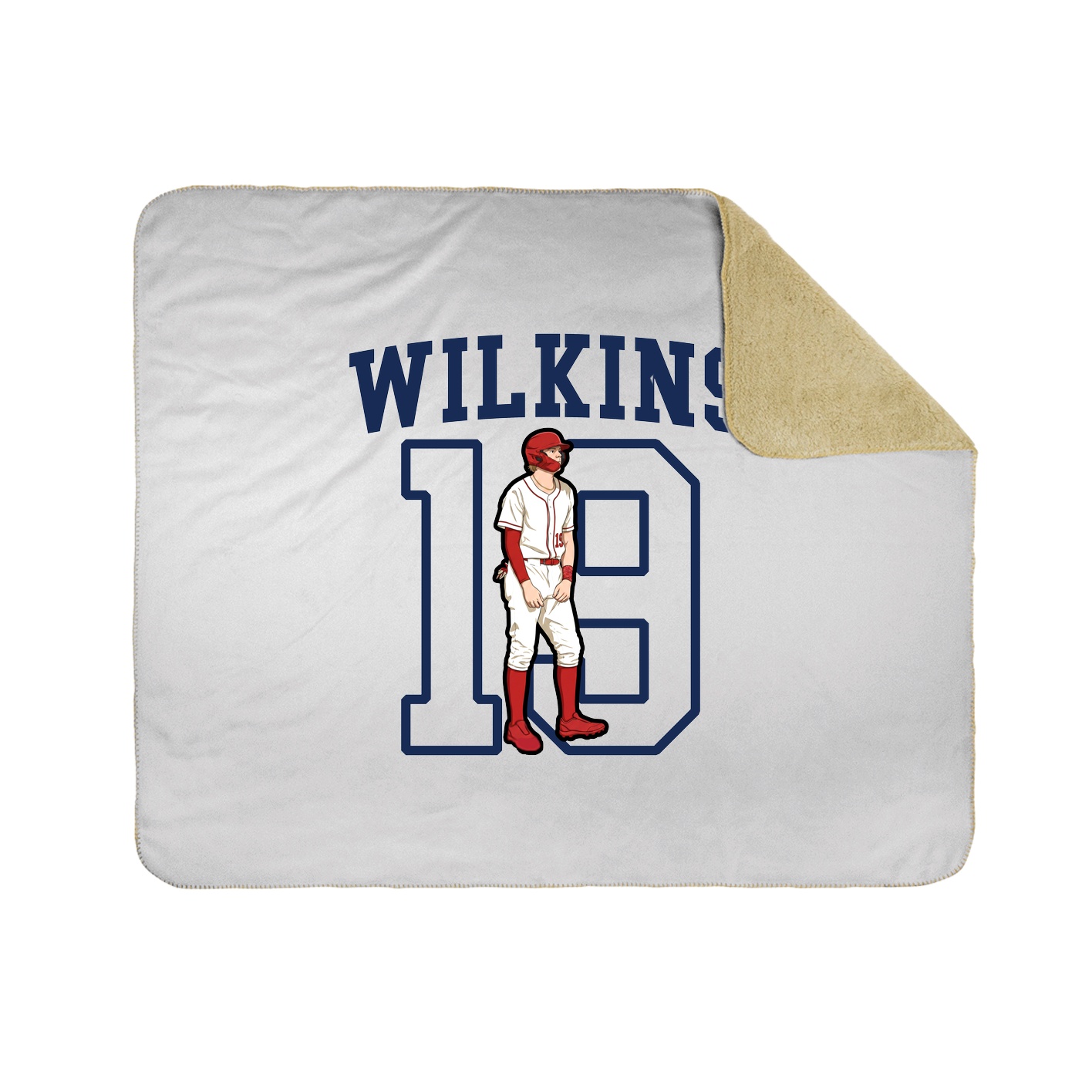 50x60 Sherpa Lined Throw Blanket