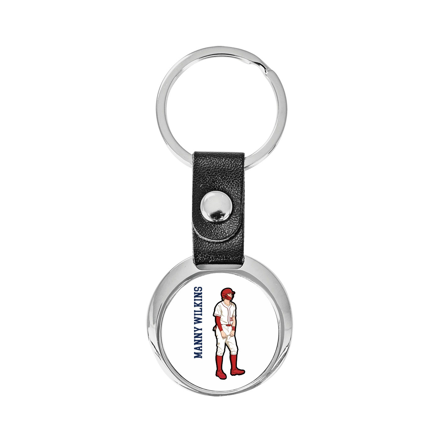 Key Chain — Name Vertical in Classic