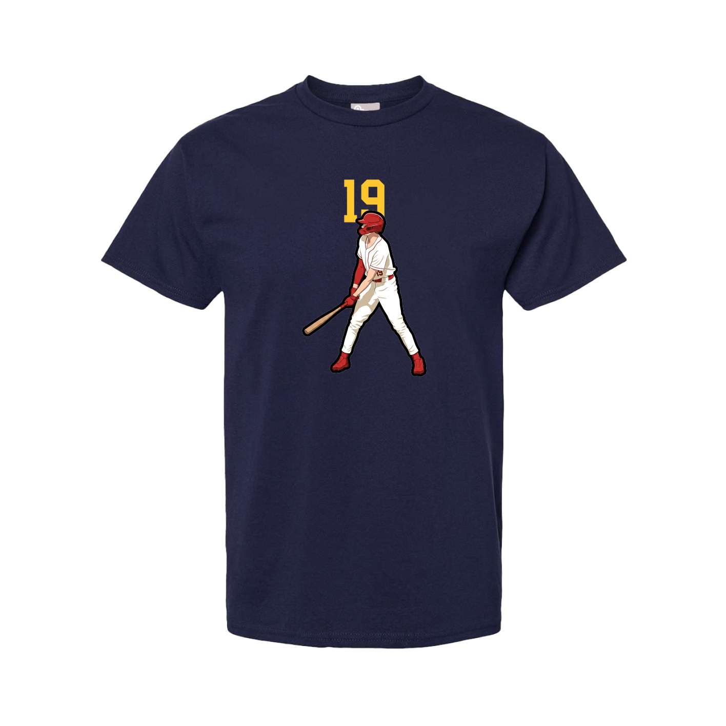 Tee — Number Top in Navy