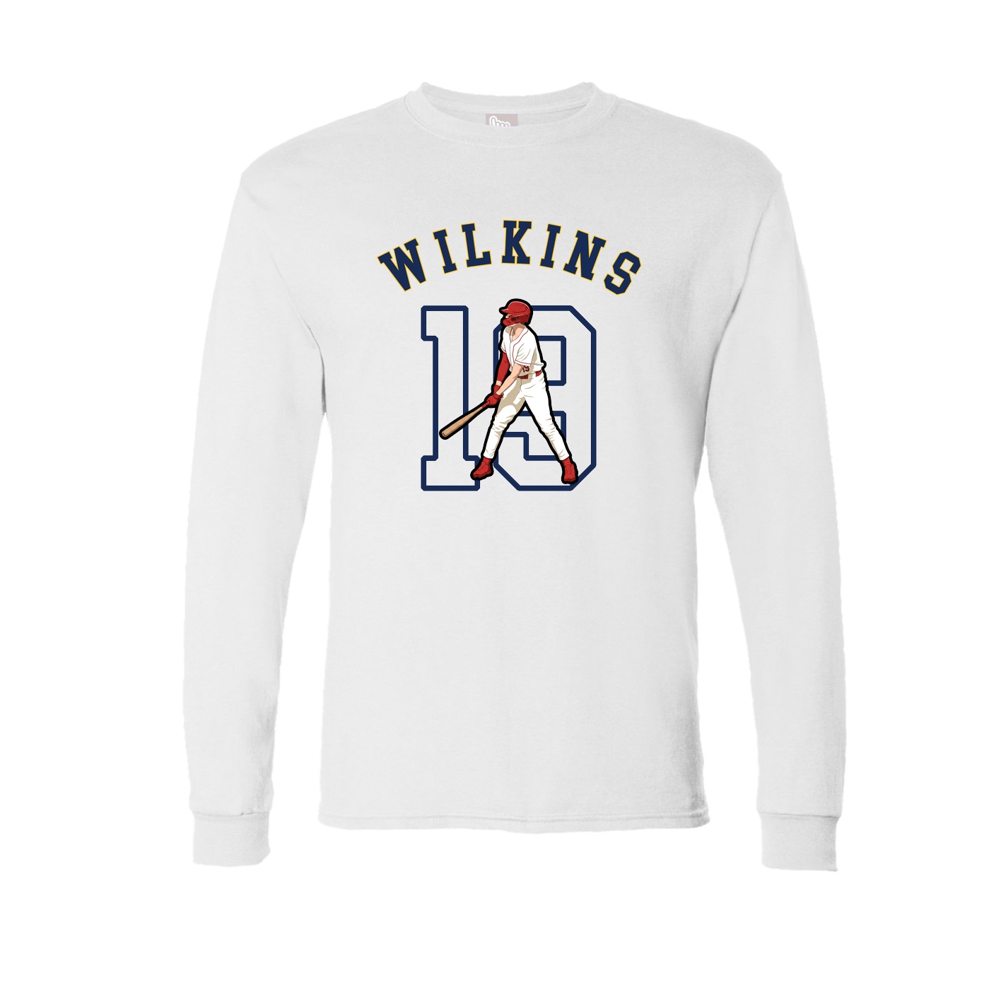 Long Sleeve Tee — Shirsey Arch in White