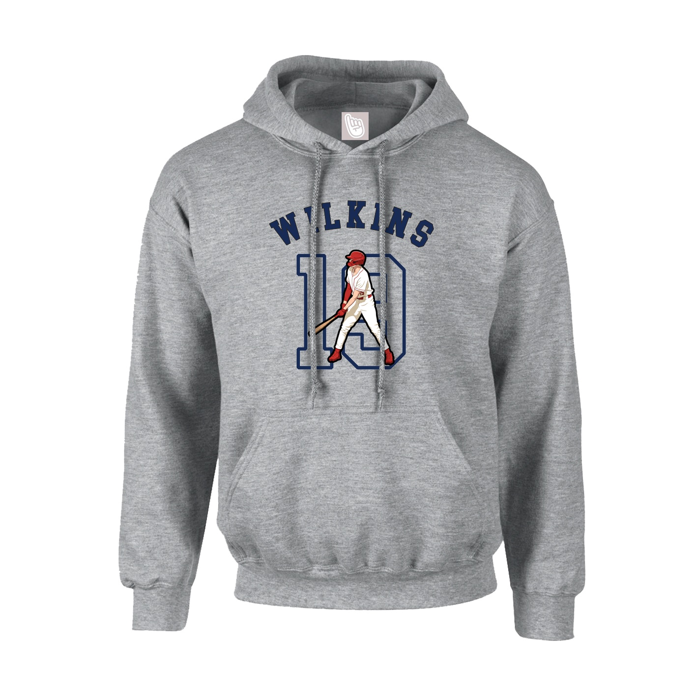 Hoodie — Shirsey Arch in Grey