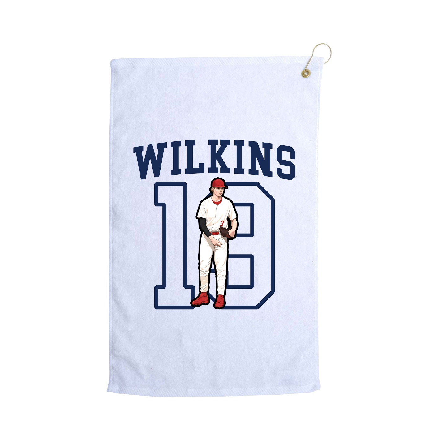 Golf Towel — Shirsey in White