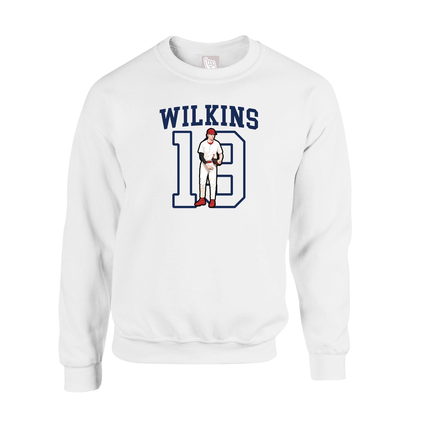 Fleece Crew — Shirsey in White