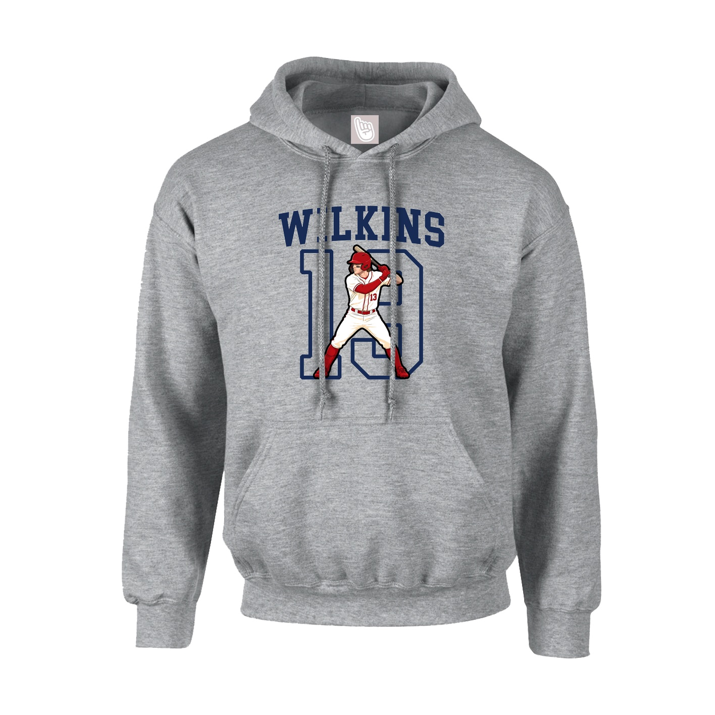 Hoodie — Shirsey in Grey