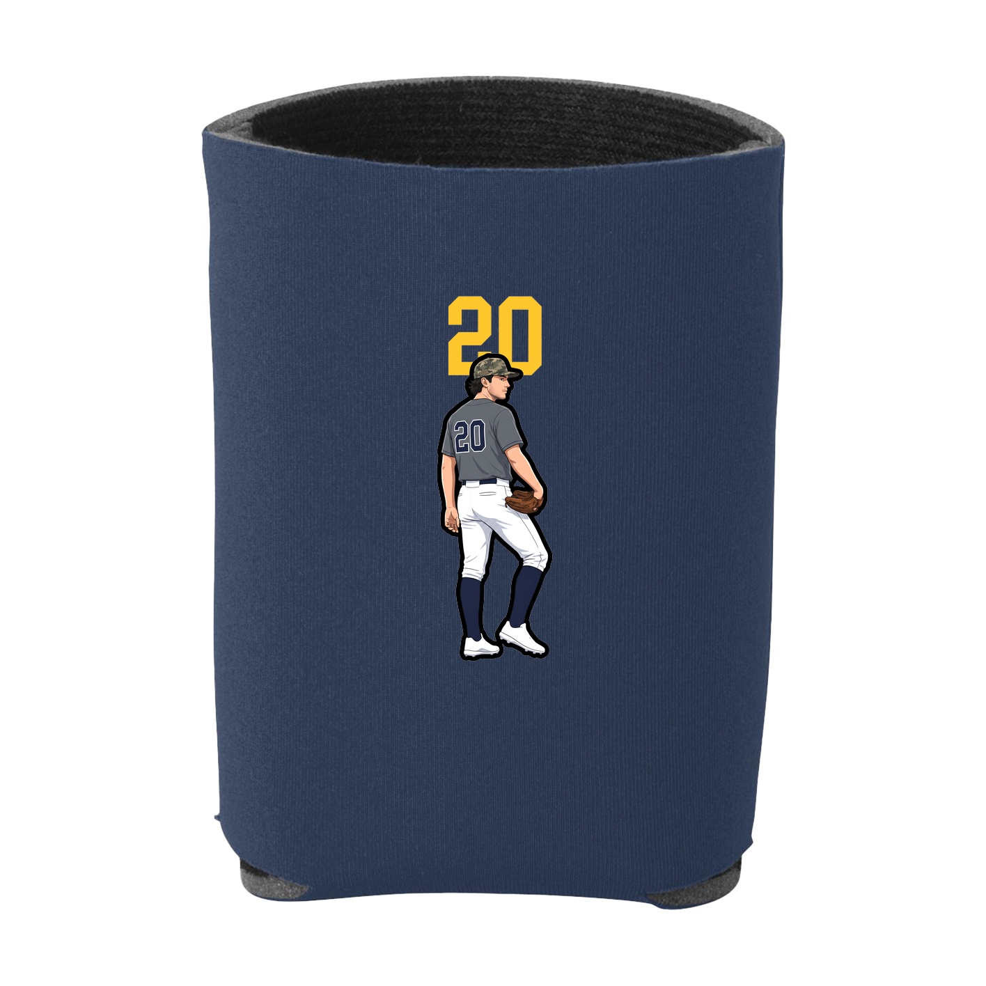 Can Holder — Number Top in Navy