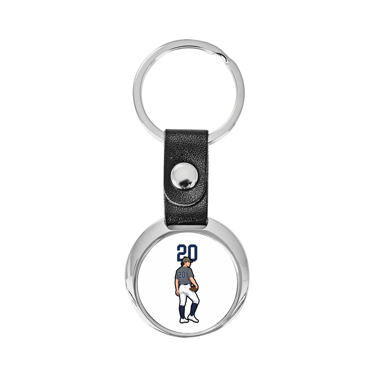 Key Chain — Number Top in Classic